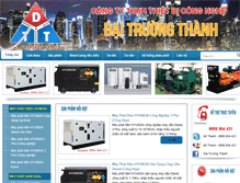 Tablet Screenshot of daitruongthanh.com